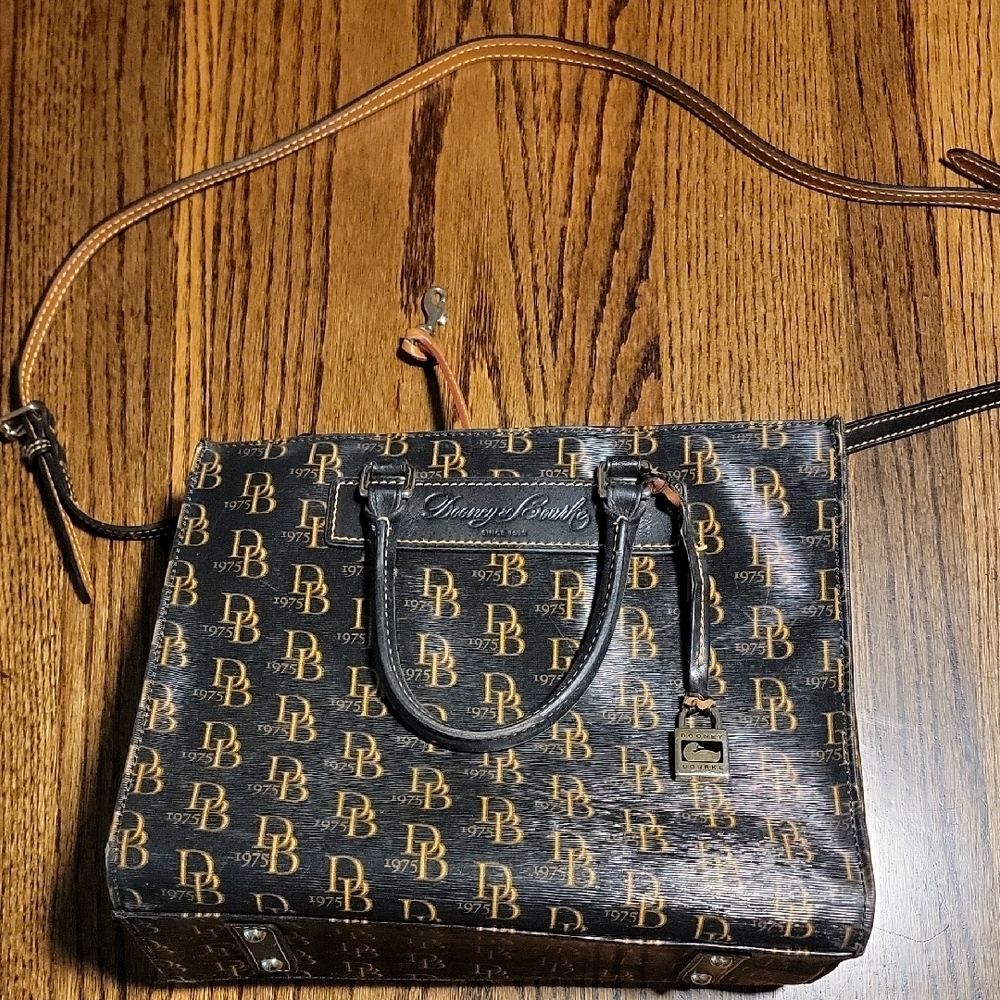 Dooney & Bourke Brown Monogram Handbag